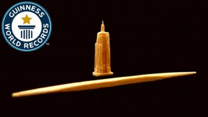 A toothpick and a Guinness World record