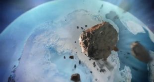 Ice age crater discovered beneath Greenland glacier