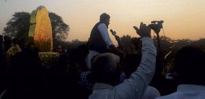 In dusty villages, Pilot strikes the right notes