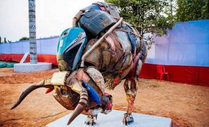 Where waste is given new life in the form of art
