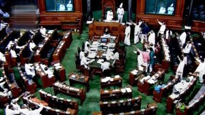 passage of a Bill in the Lok Sabha